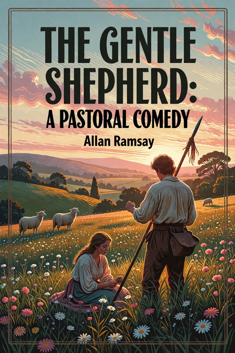 Cover of The Gentle Shepherd: A Pastoral Comedy by Allan Ramsay