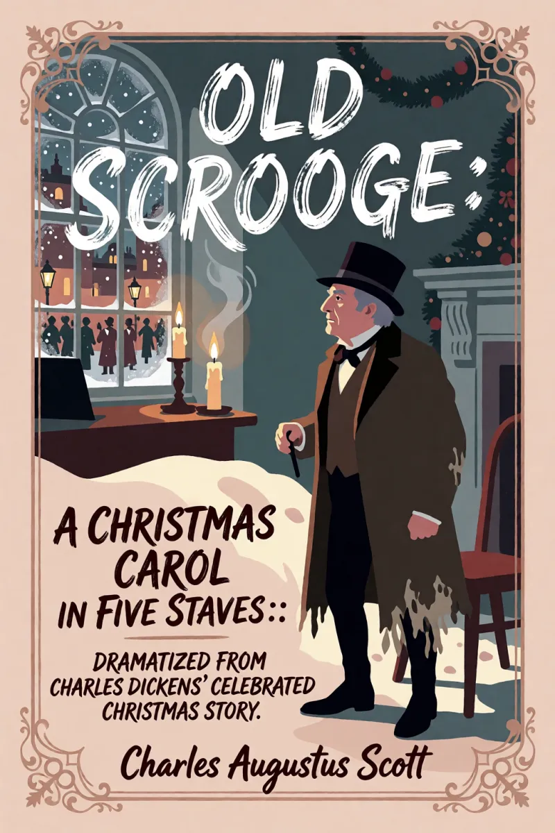 Cover of "Old Scrooge": A Christmas Carol in Five Staves.: Dramatized from Charles Dickens' Celebrated Christmas Story. by Charles Augustus Scott