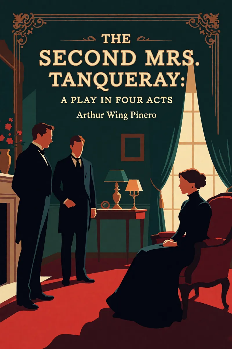 Cover of The Second Mrs. Tanqueray: A Play in Four Acts by Arthur Wing Pinero