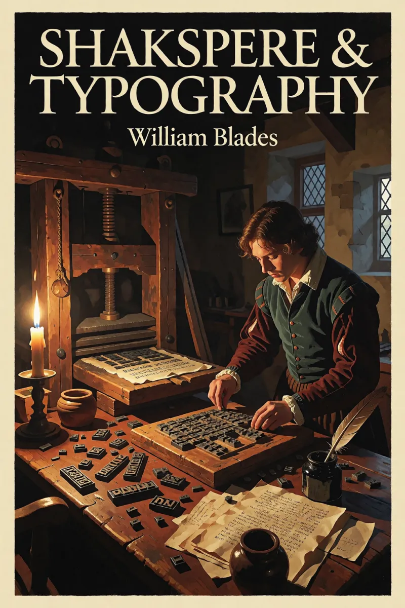 Cover of Shakspere & Typography by William Blades
