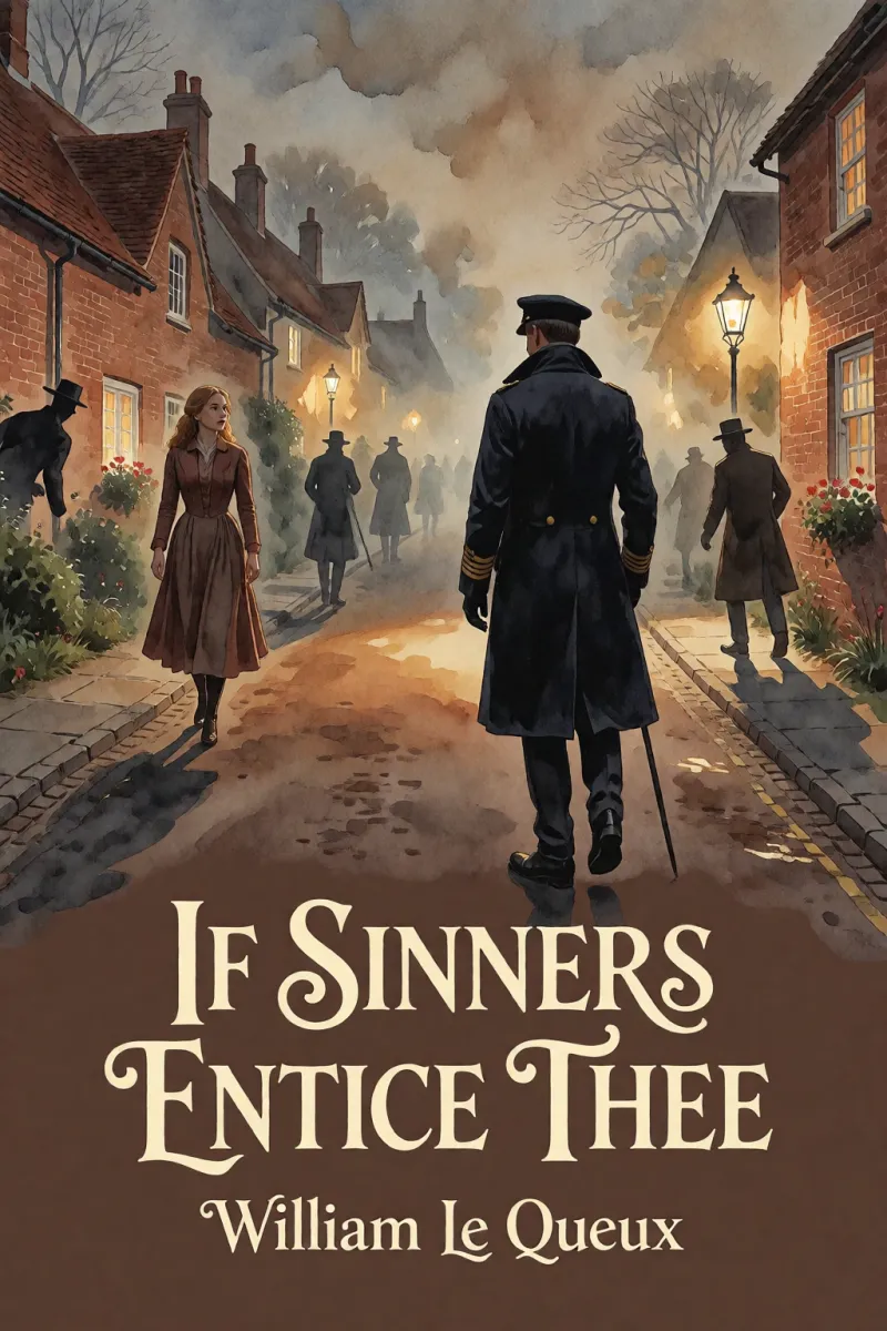 Cover of If Sinners Entice Thee by William Le Queux