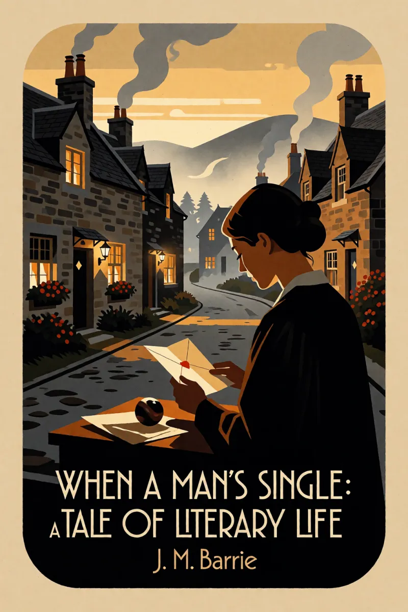 Cover of When a Man's Single: A Tale of Literary Life by J. M. Barrie