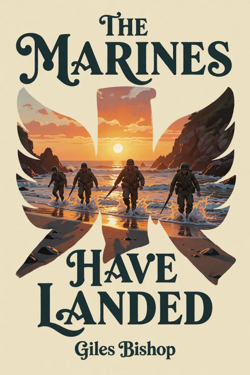 Cover of The marines have landed by Giles Bishop