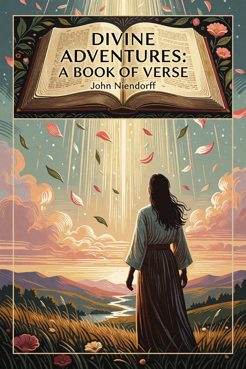 Cover of Divine Adventures: A Book of Verse by John Niendorff