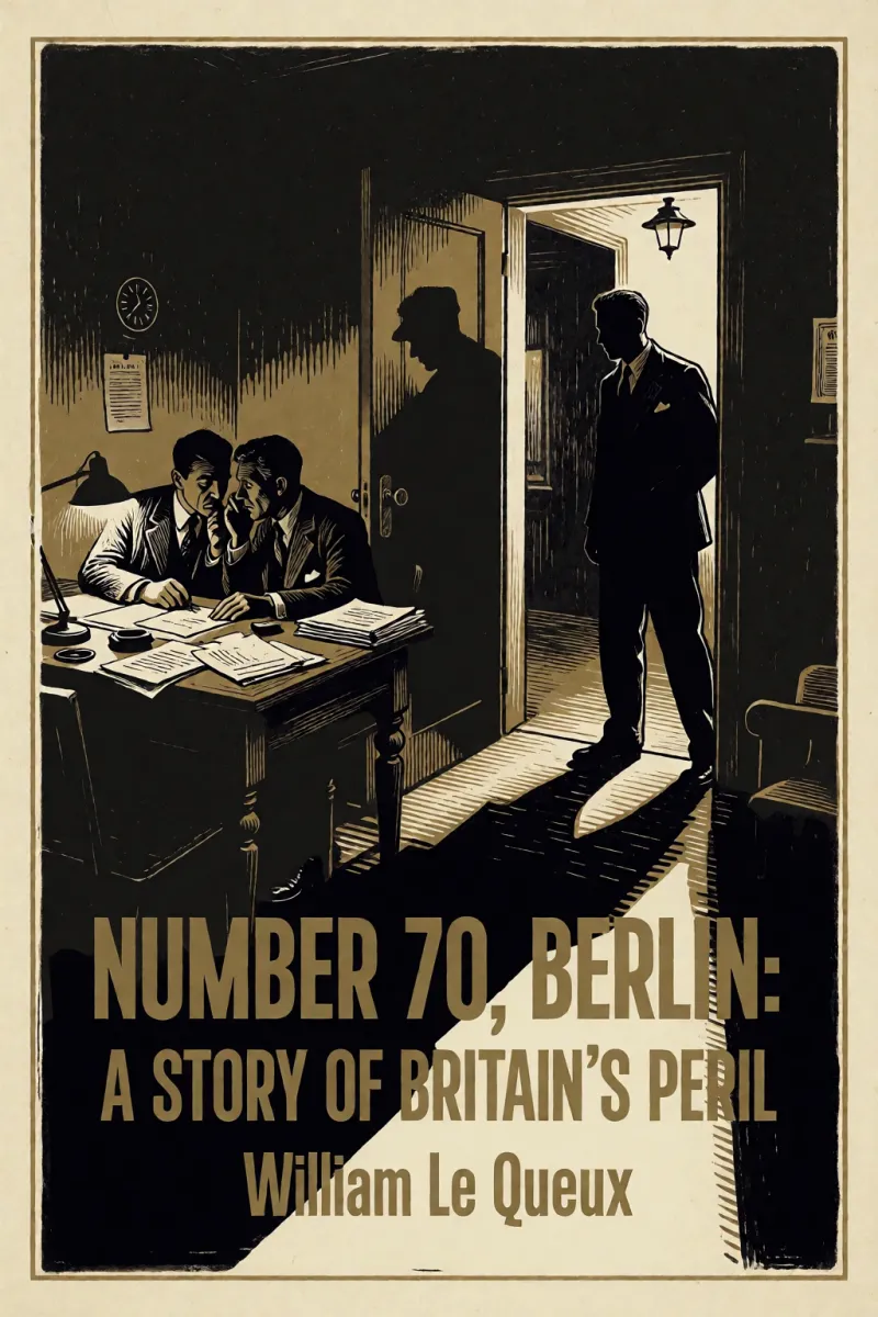 Cover of Number 70, Berlin: A Story of Britain's Peril by William Le Queux
