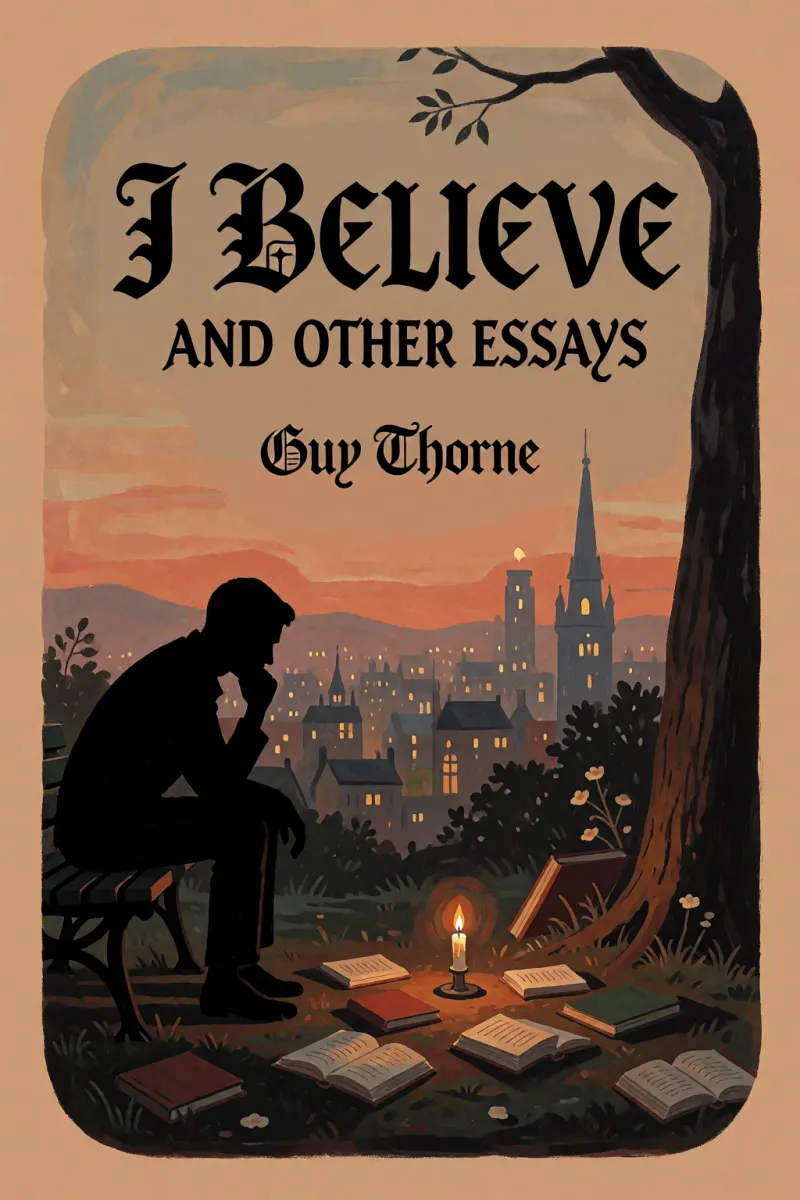 Cover of "I Believe" and other essays by Guy Thorne