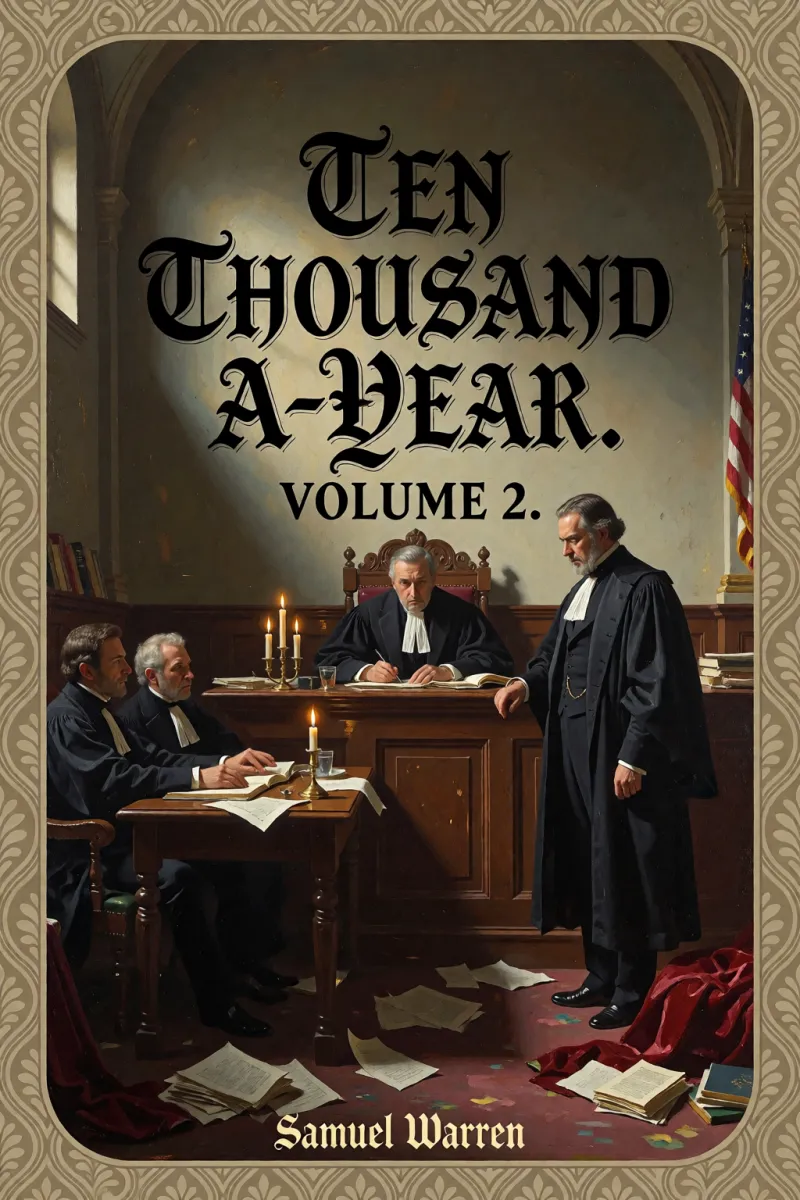 Cover of Ten Thousand a-Year. Volume 2. by Samuel Warren