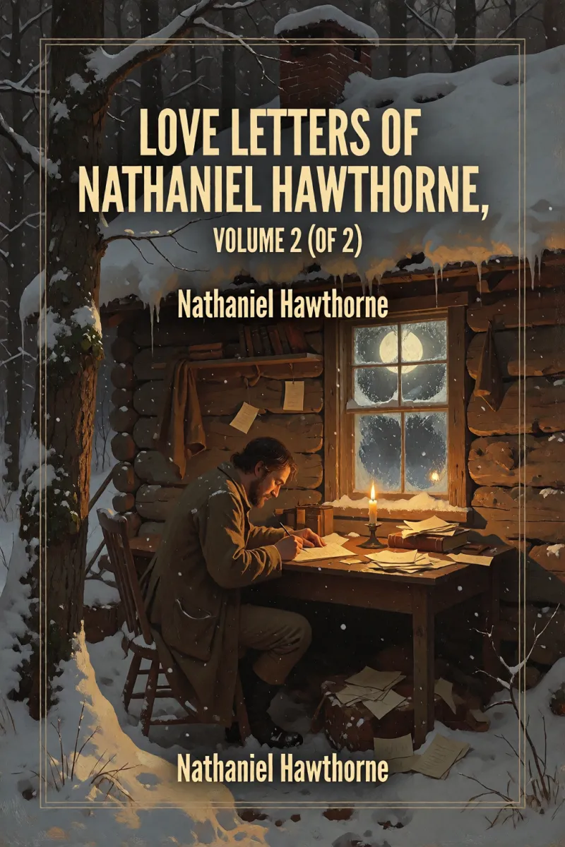 Cover of Love Letters of Nathaniel Hawthorne, Volume 2 (of 2) by Nathaniel Hawthorne