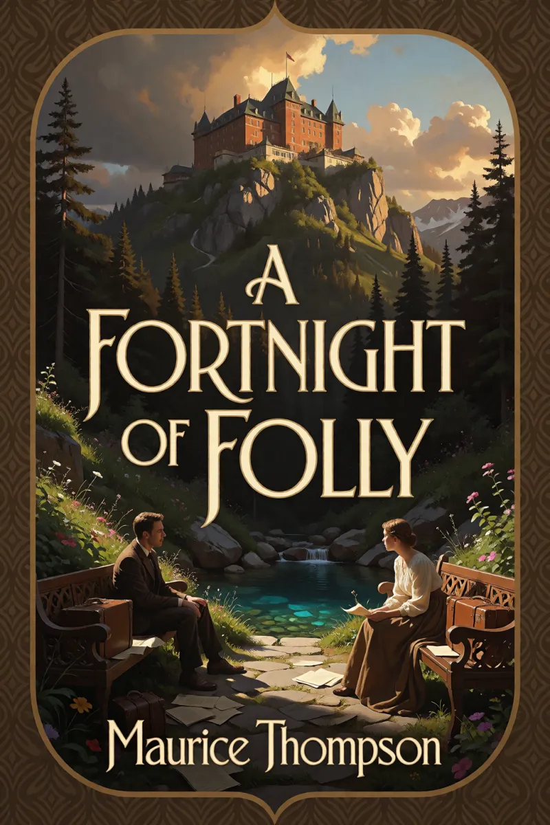 Cover of A Fortnight of Folly by Maurice Thompson