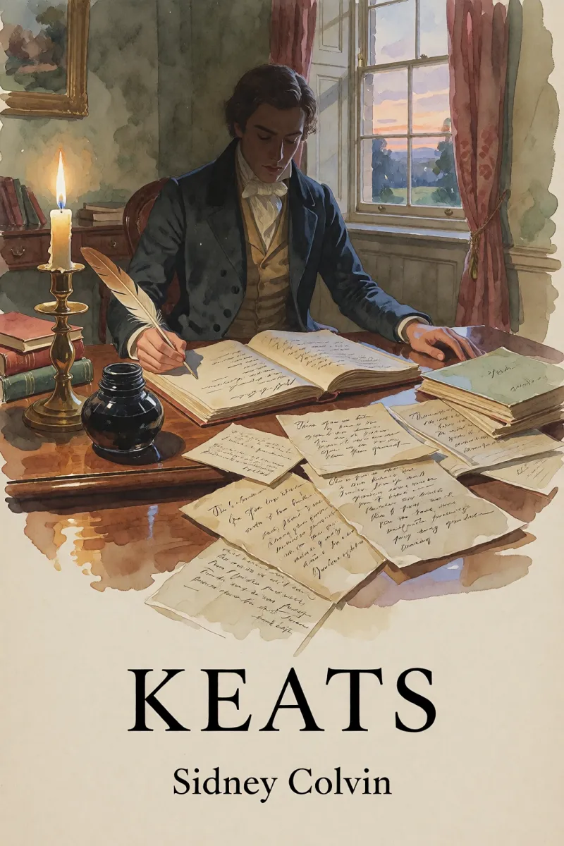 Cover of Keats by Sidney Colvin