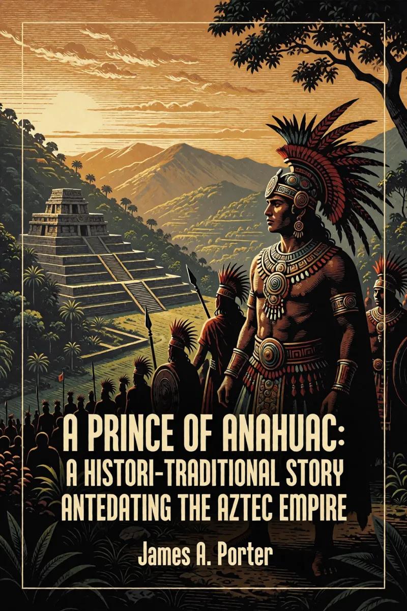 Cover of A Prince of Anahuac: A Histori-traditional Story Antedating the Aztec Empire by James A. Porter