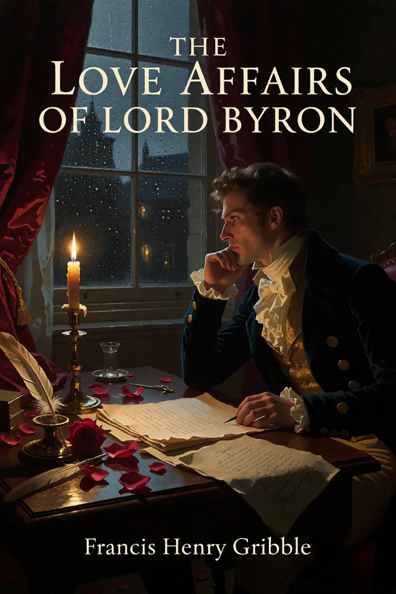 Cover of The Love Affairs of Lord Byron by Francis Henry Gribble