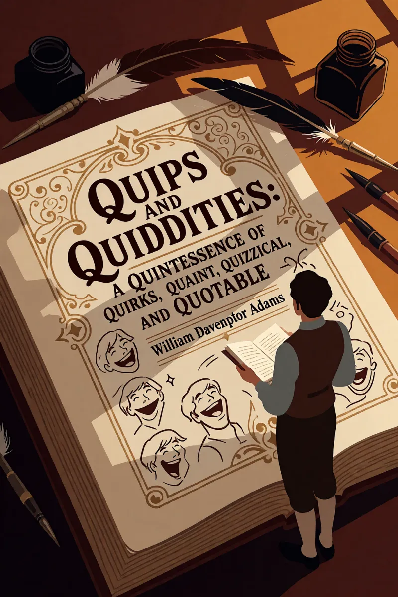 Cover of Quips and Quiddities: A Quintessence of Quirks, Quaint, Quizzical, and Quotable by William Davenport Adams