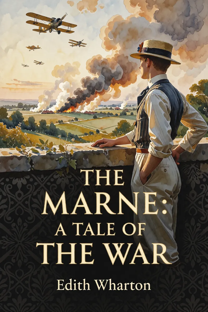 Cover of The Marne: A Tale of the War by Edith Wharton