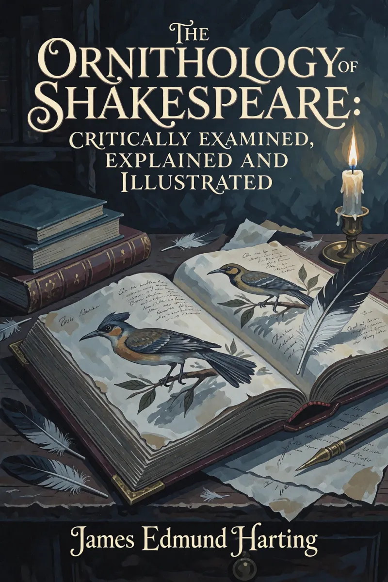 Cover of The Ornithology of Shakespeare: Critically examined, explained and illustrated by James Edmund Harting