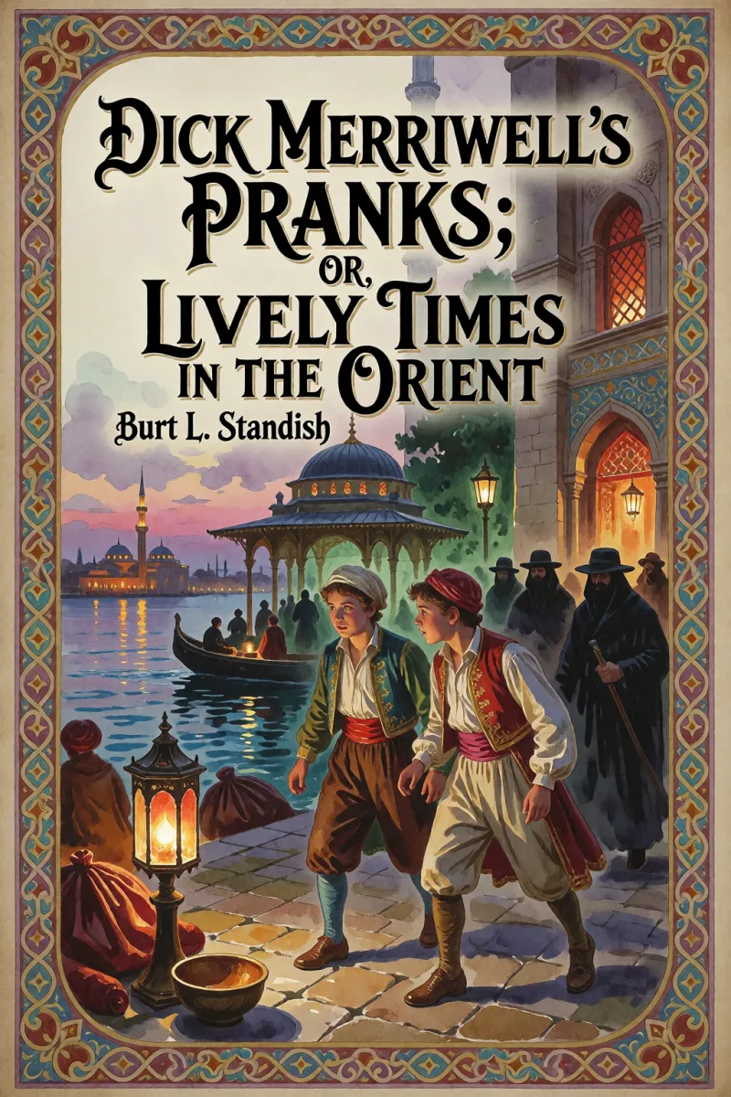 Cover of Dick Merriwell's Pranks; Or, Lively Times in the Orient by Burt L. Standish