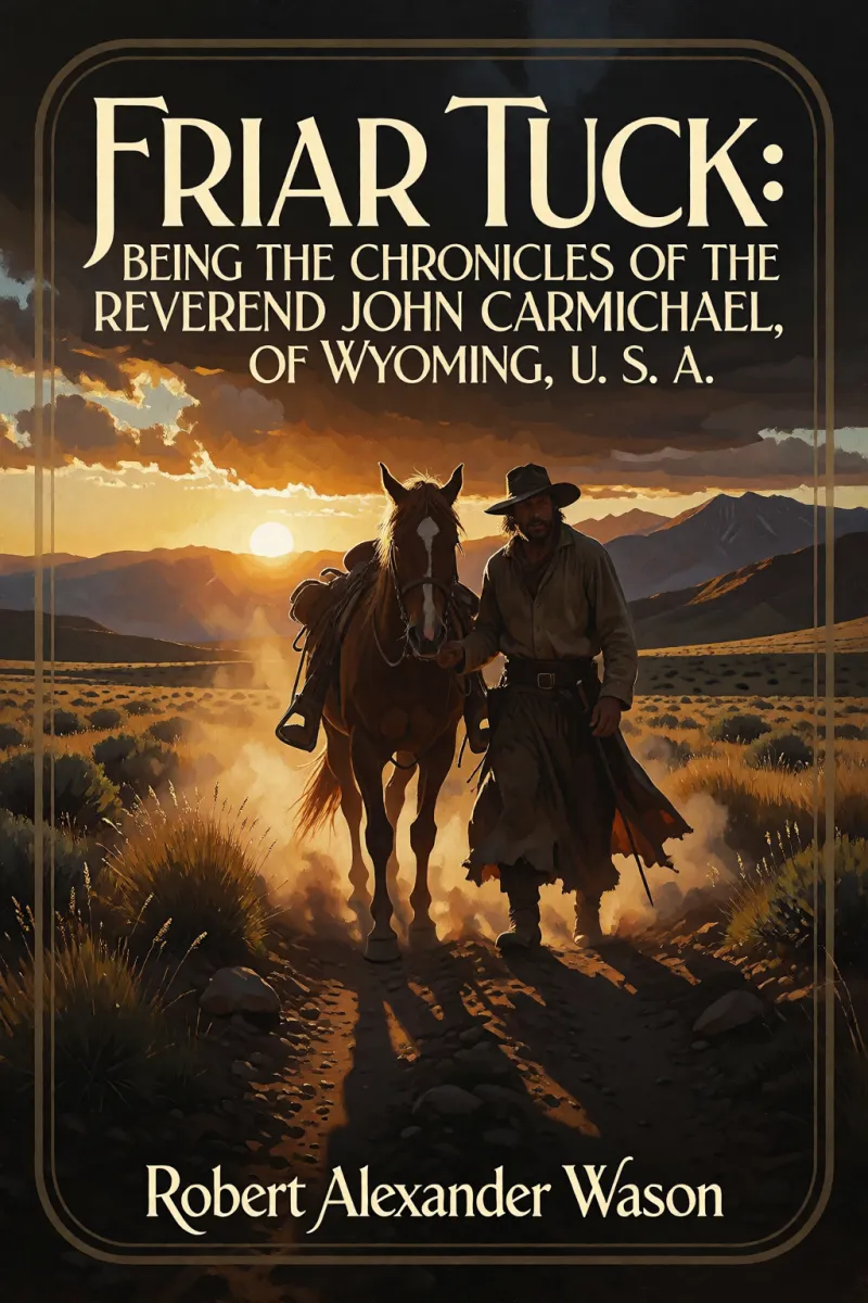 Cover of Friar Tuck: Being the Chronicles of the Reverend John Carmichael, of Wyoming, U. S. A. by Robert Alexander Wason
