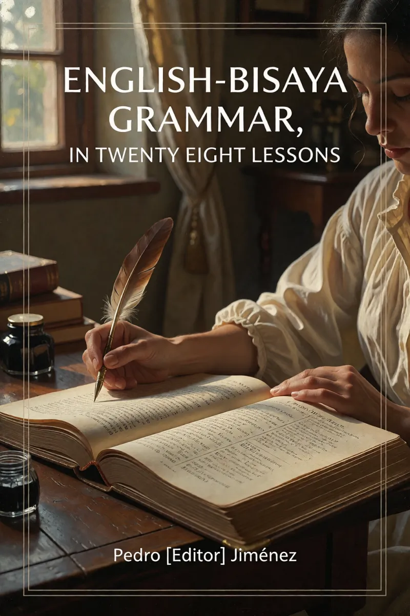 Cover of English-Bisaya Grammar, in Twenty Eight Lessons by Pedro [Editor] Jiménez