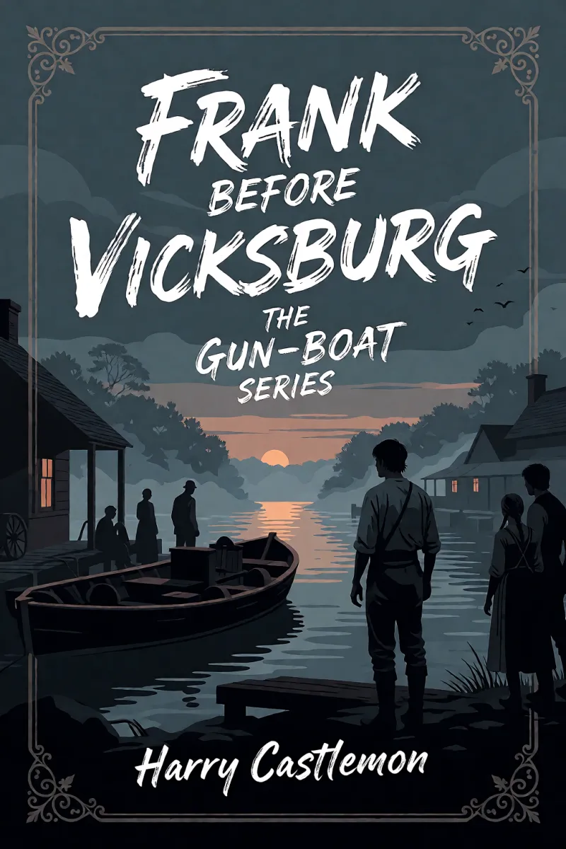 Cover of Frank Before Vicksburg: The Gun-Boat Series by Harry Castlemon