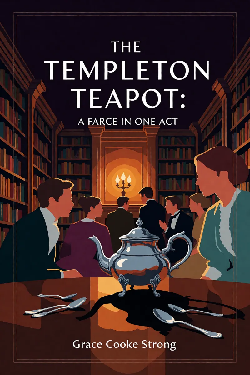 Cover of The Templeton Teapot: A Farce in One Act by Grace Cooke Strong