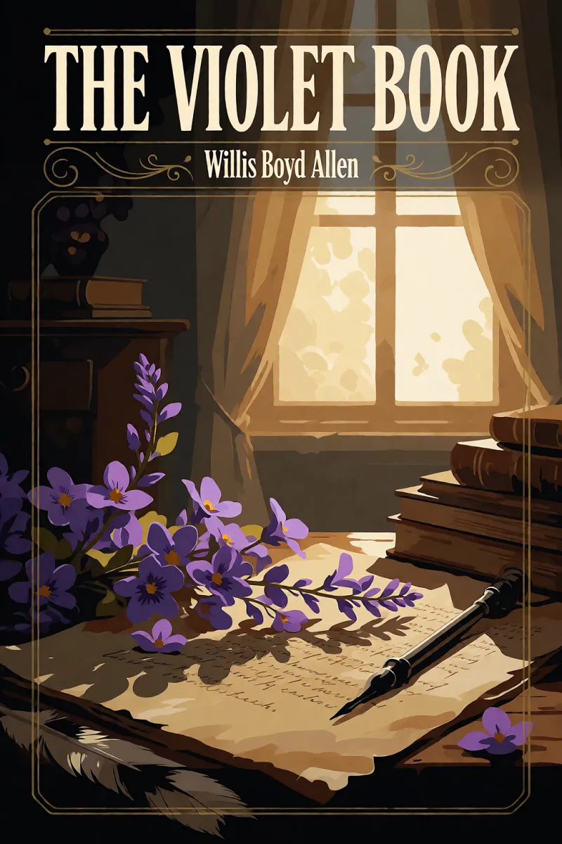 Cover of The Violet Book by Willis Boyd Allen