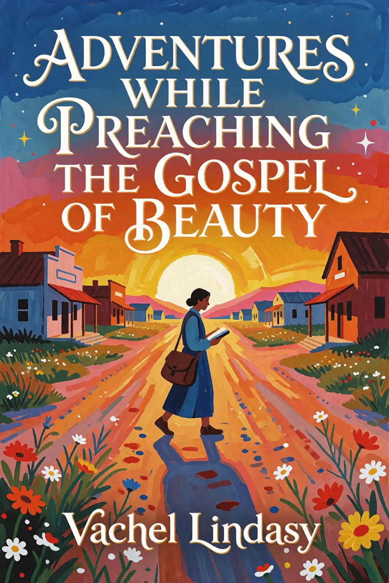 Cover of Adventures While Preaching the Gospel of Beauty by Vachel Lindsay