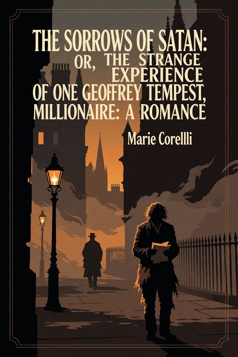 Cover of The Sorrows of Satan: or, The Strange Experience of One Geoffrey Tempest, Millionaire: A Romance by Marie Corelli