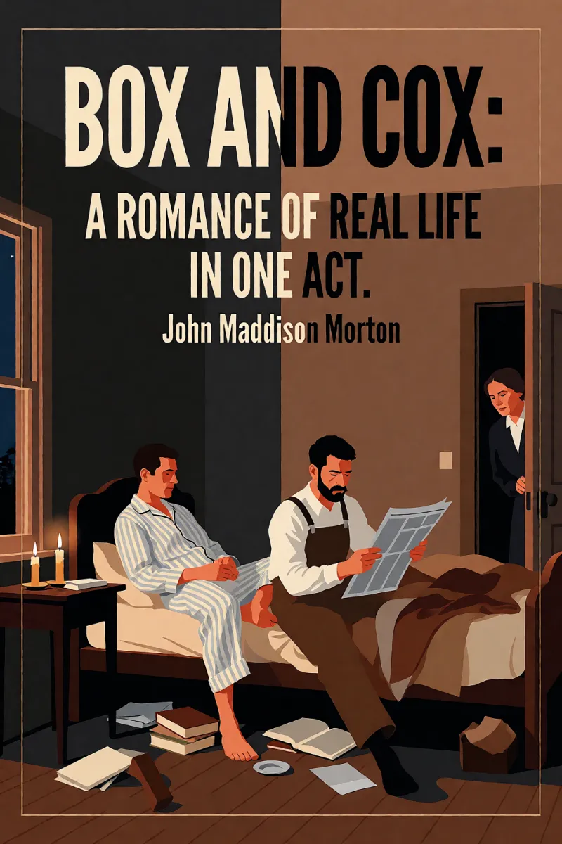 Cover of Box and Cox: A Romance of Real Life in One Act. by John Maddison Morton
