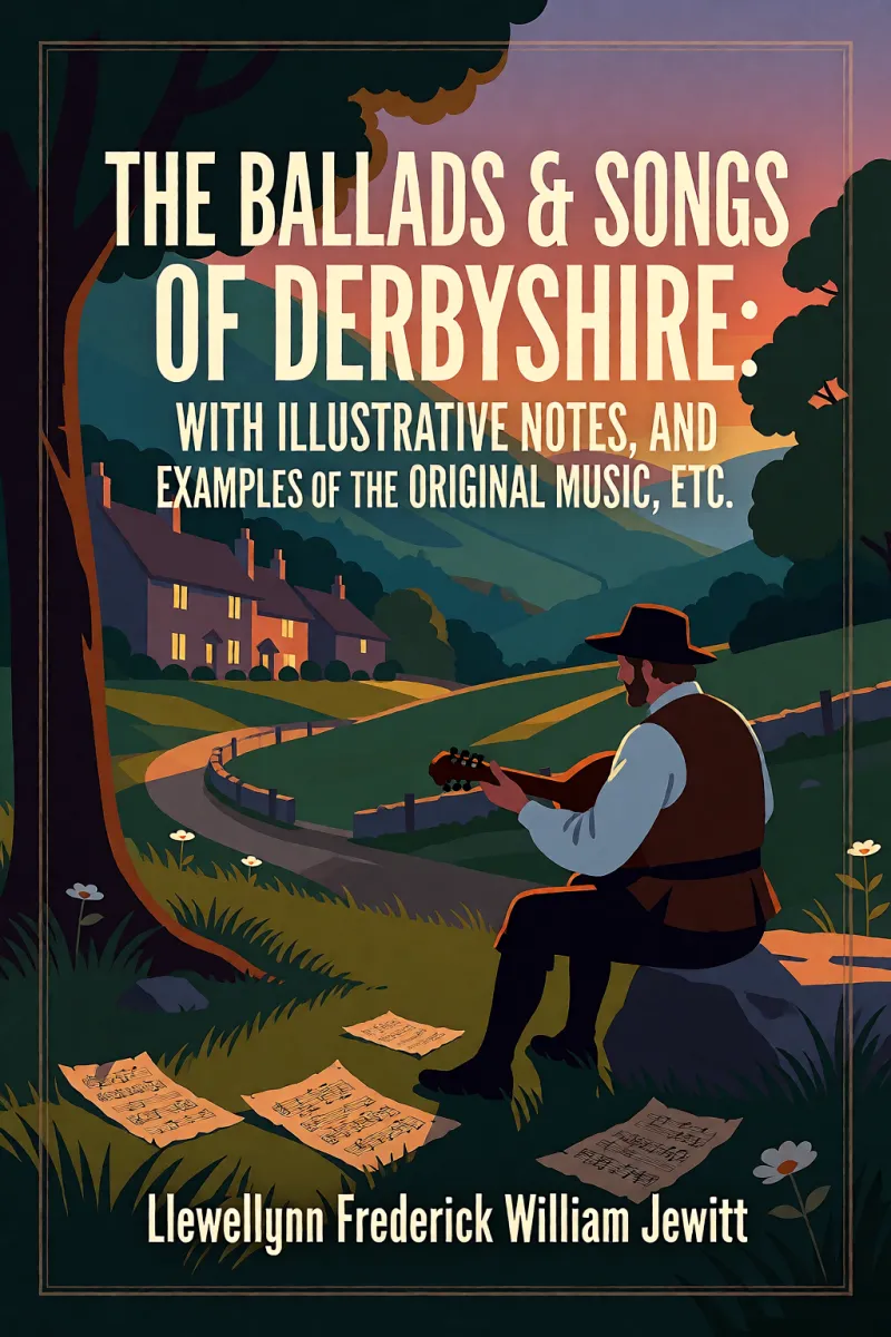 Cover of The Ballads & Songs of Derbyshire: With Illustrative Notes, and Examples of the Original Music, etc. by Llewellynn Frederick William Jewitt