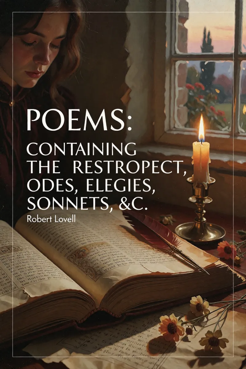 Cover of Poems: Containing The Restropect, Odes, Elegies, Sonnets, &c. by Robert Lovell