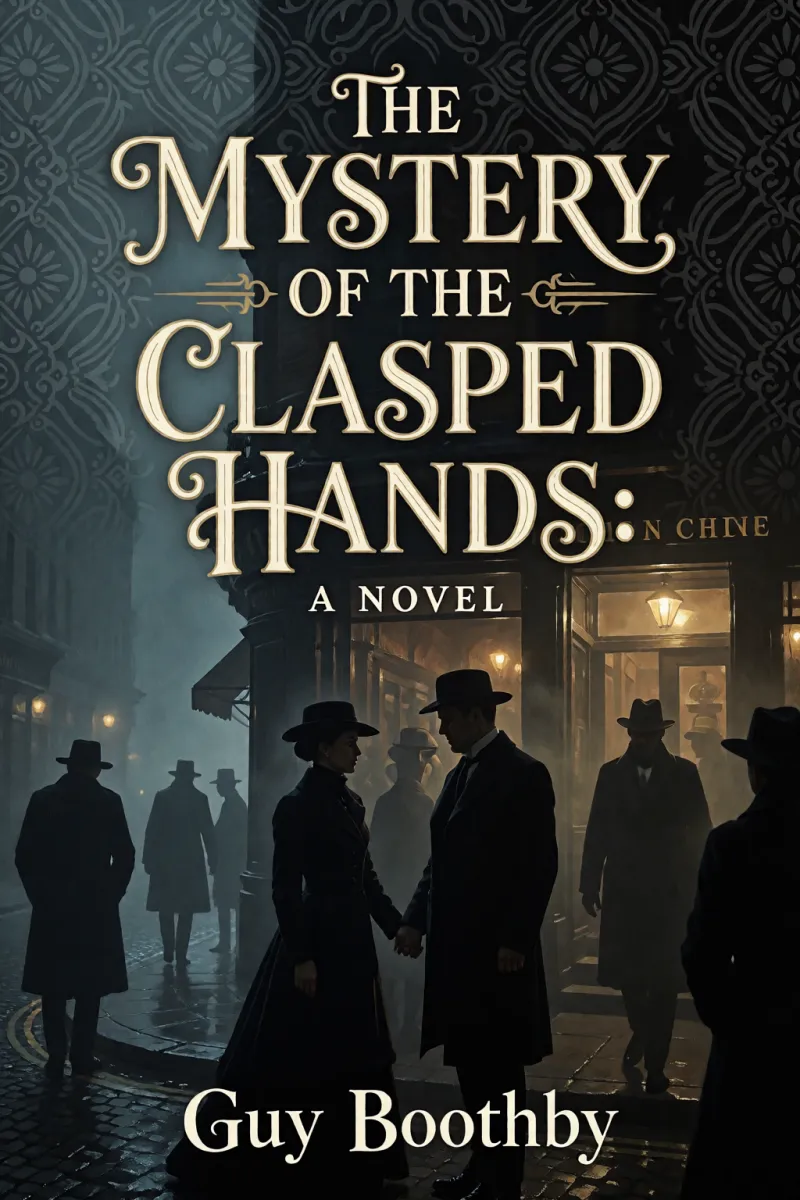 Cover of The Mystery of the Clasped Hands: A Novel by Guy Boothby