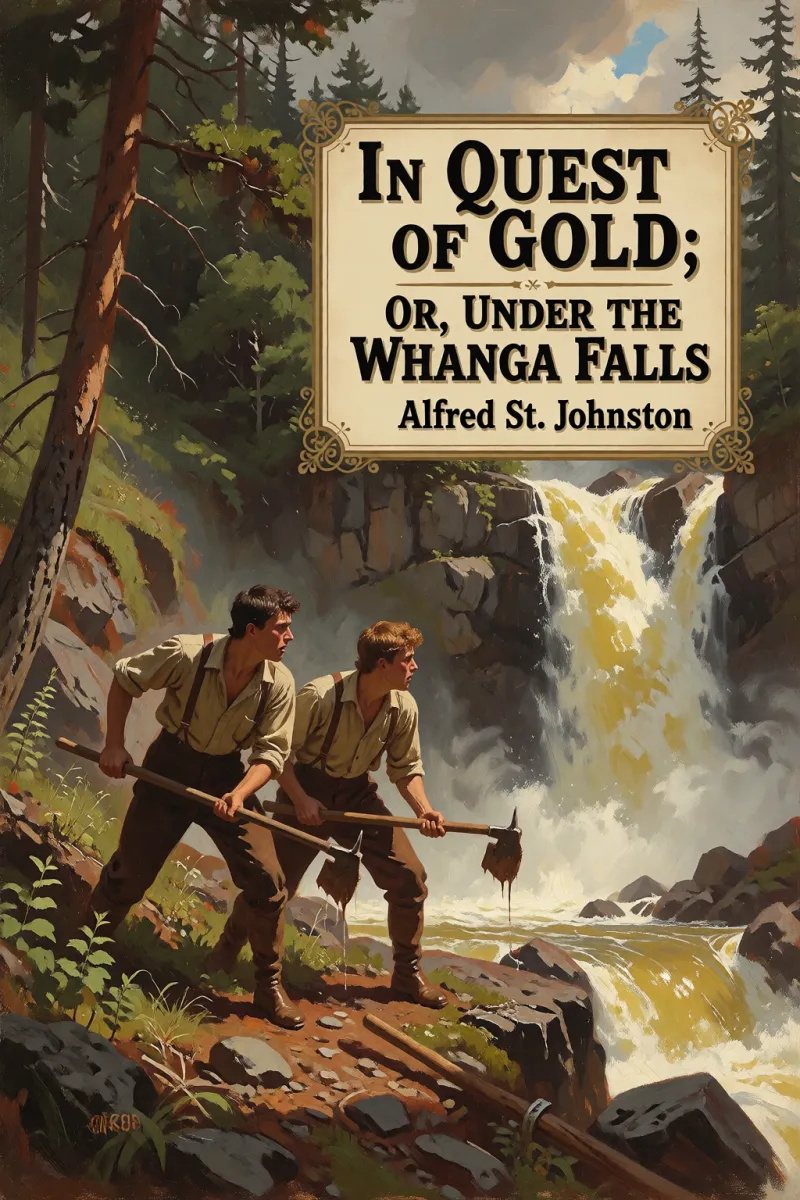 Cover of In Quest of Gold; Or, Under the Whanga Falls by Alfred St. Johnston