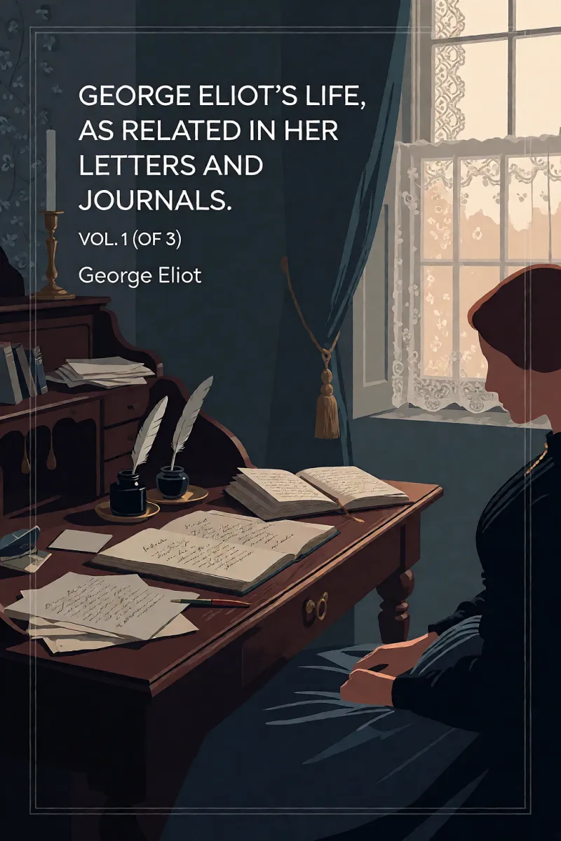 Cover of George Eliot's Life, as Related in Her Letters and Journals. Vol. 1 (of 3) by George Eliot