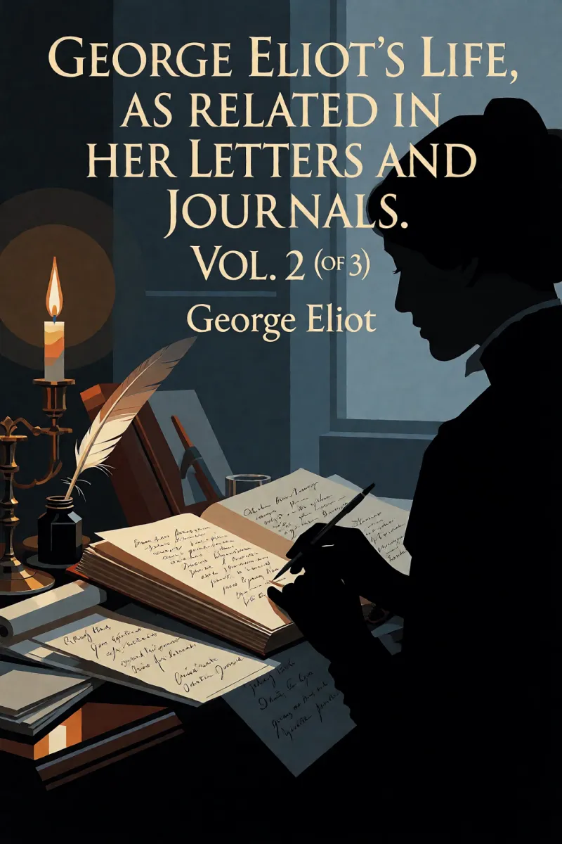 Cover of George Eliot's Life, as Related in Her Letters and Journals. Vol. 2 (of 3) by George Eliot