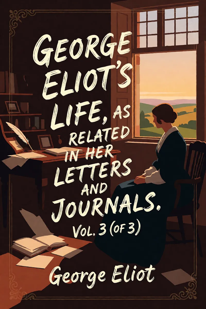 Cover of George Eliot's Life, as Related in Her Letters and Journals. Vol. 3 (of 3) by George Eliot