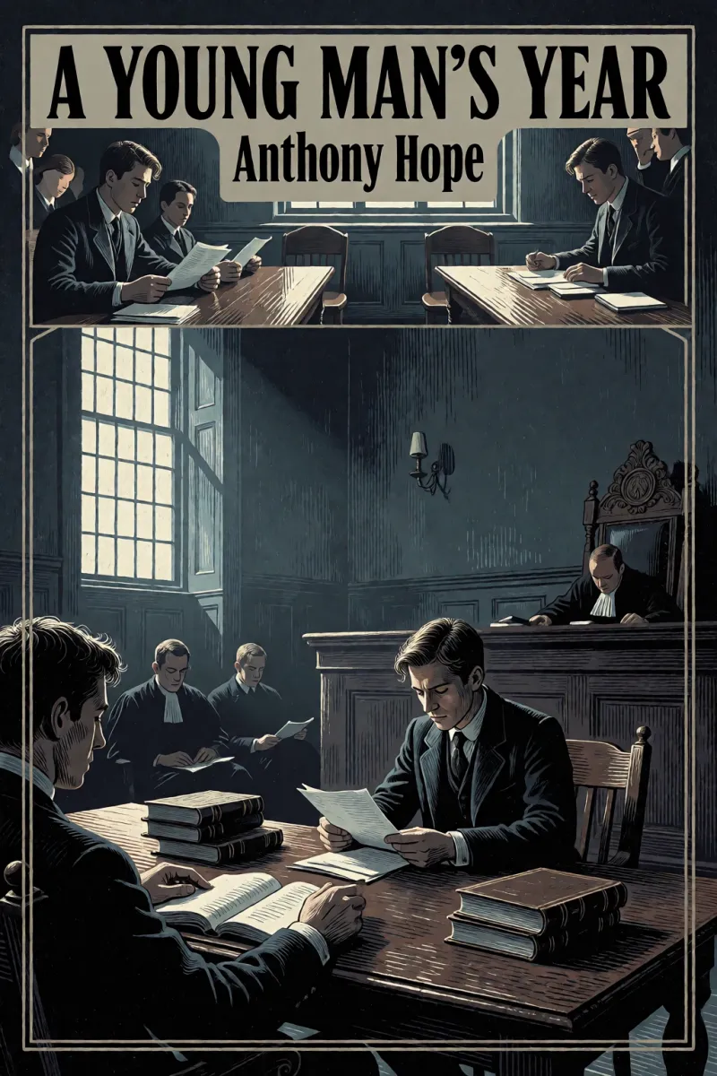 Cover of A Young Man's Year by Anthony Hope