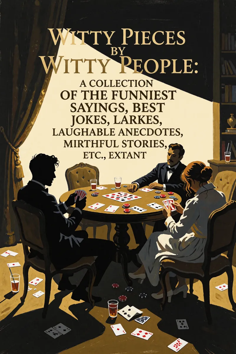 Cover of Witty Pieces by Witty People: A collection of the funniest sayings, best jokes, laughable anecdotes, mirthful stories, etc., extant by Various