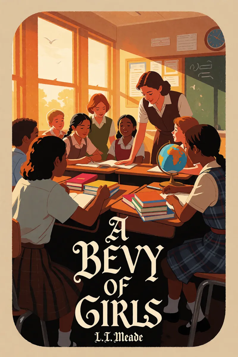 Cover of A Bevy of Girls by L. T. Meade