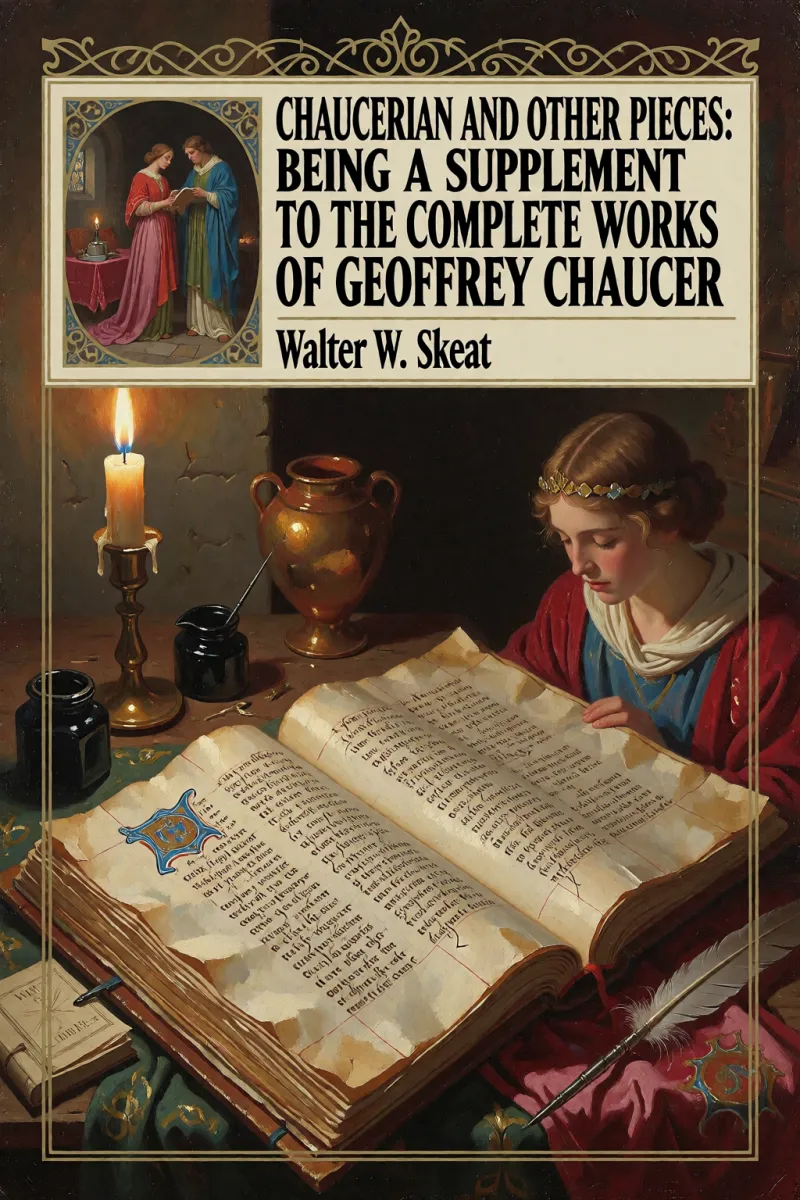 Cover of Chaucerian and Other Pieces: Being a Supplement to the Complete Works of Geoffrey Chaucer by Walter W. Skeat