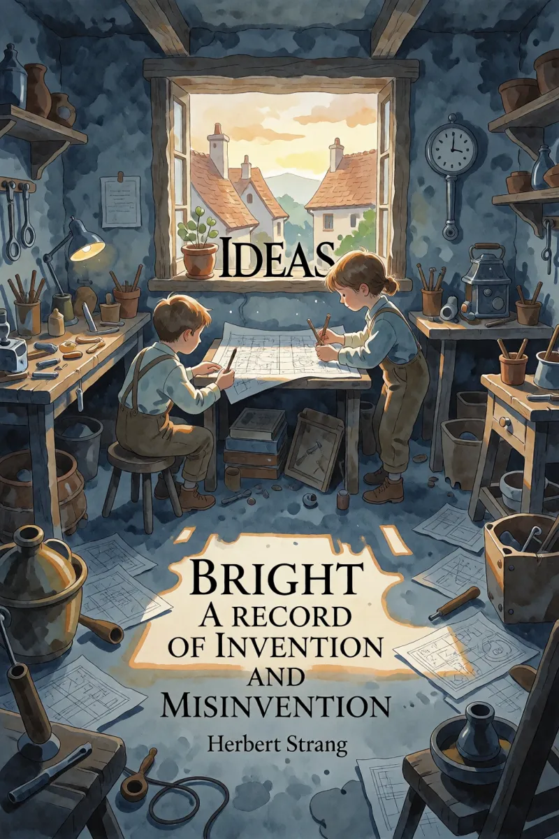 Cover of Bright Ideas: A Record of Invention and Misinvention by Herbert Strang