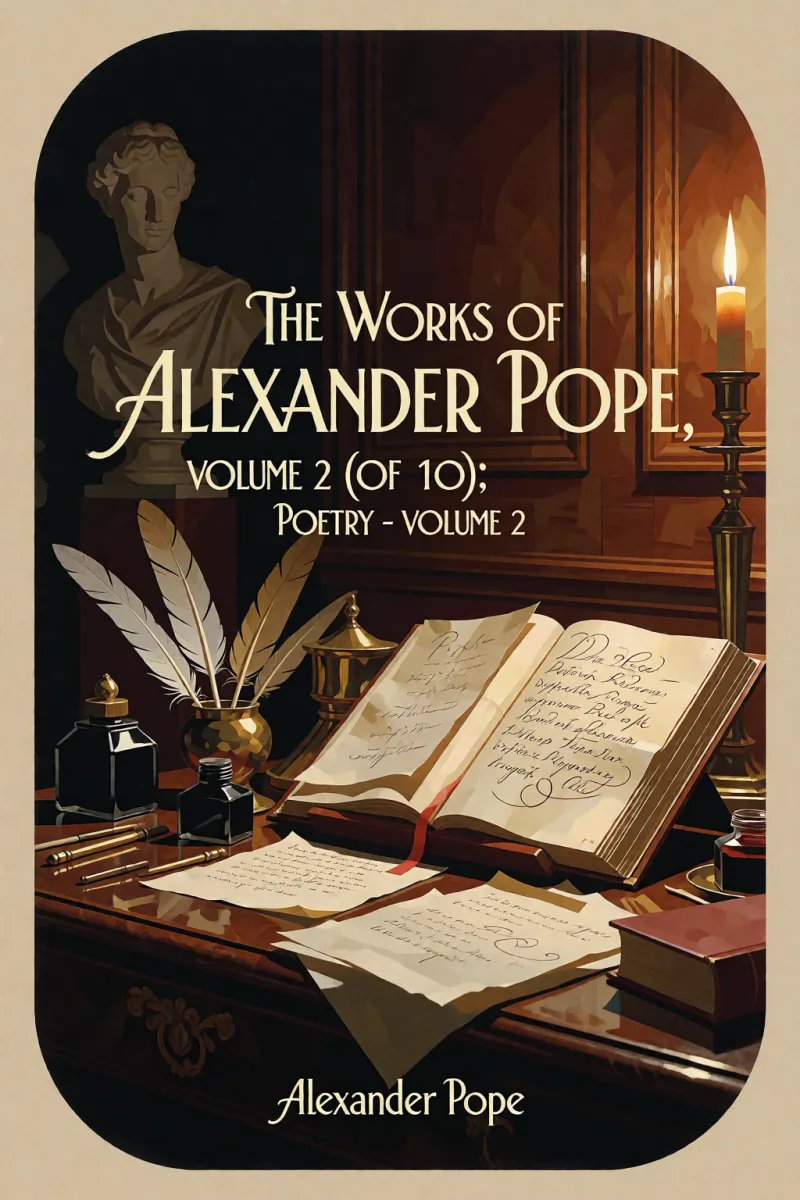 Cover of The Works of Alexander Pope, Volume 2 (of 10): Poetry - Volume 2 by Alexander Pope