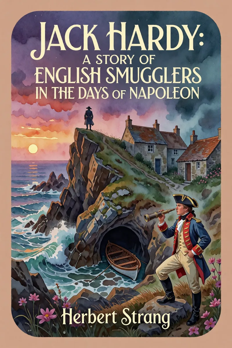 Cover of Jack Hardy: A Story of English Smugglers in the Days of Napoleon by Herbert Strang
