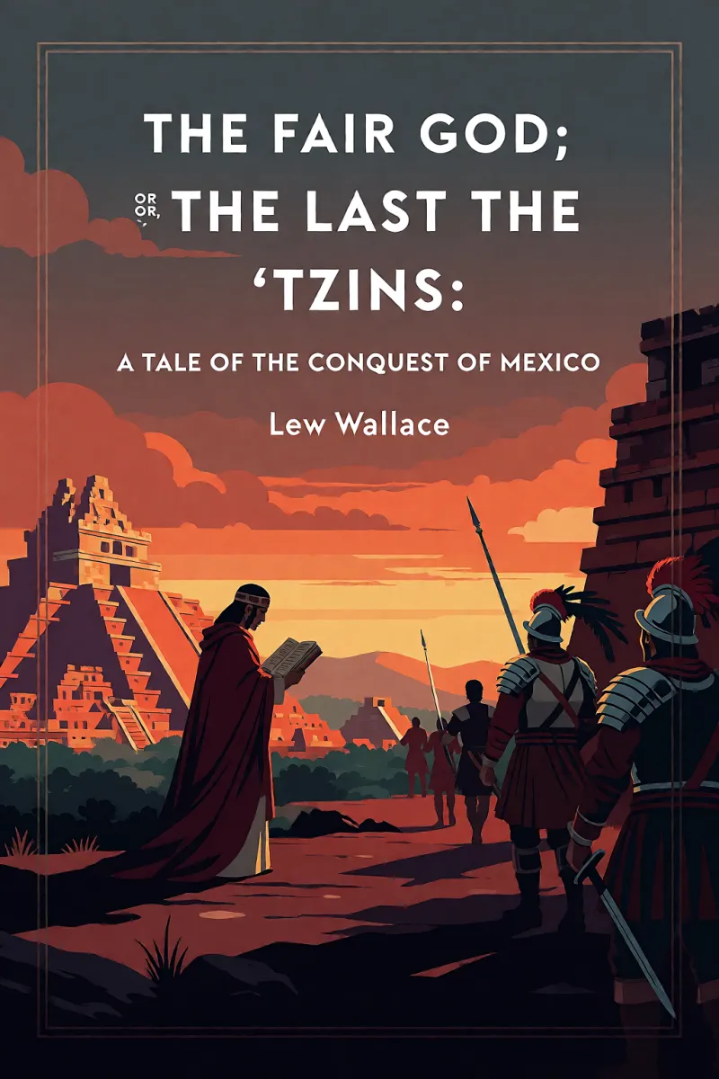 Cover of The Fair God; or, The Last of the 'Tzins: A Tale of the Conquest of Mexico by Lew Wallace