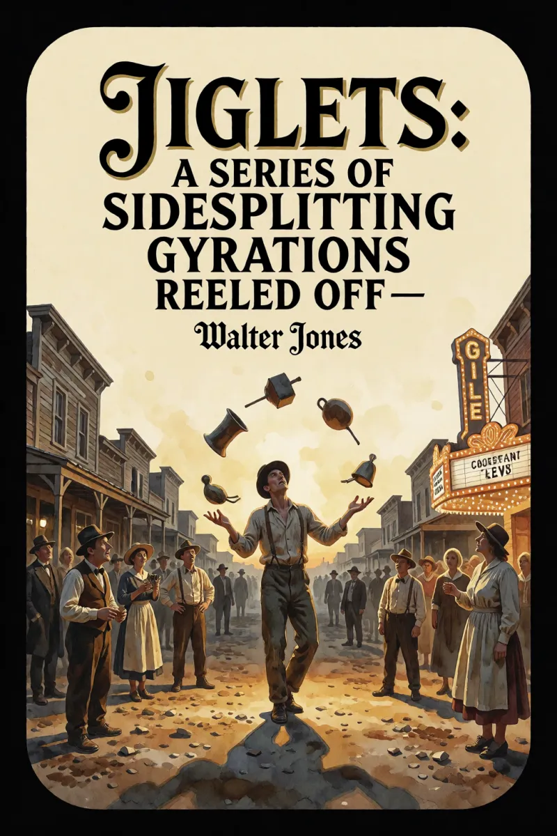 Cover of Jiglets: A series of sidesplitting gyrations reeled off— by Walter Jones
