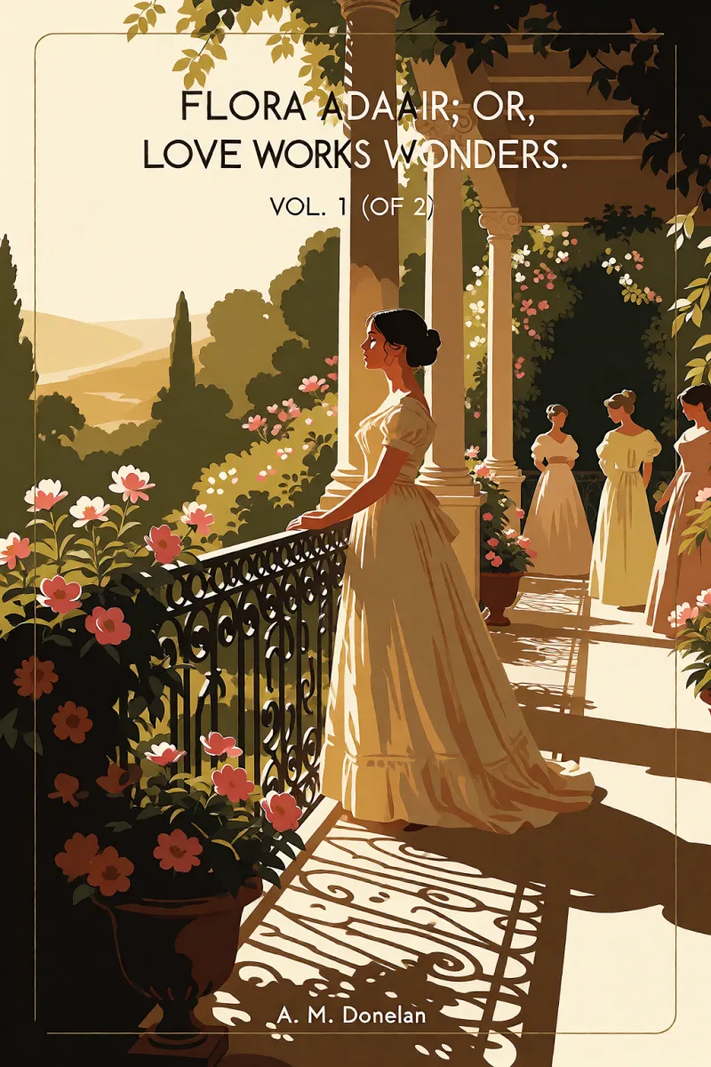 Cover of Flora Adair; or, Love Works Wonders. Vol. 1 (of 2) by A. M. Donelan