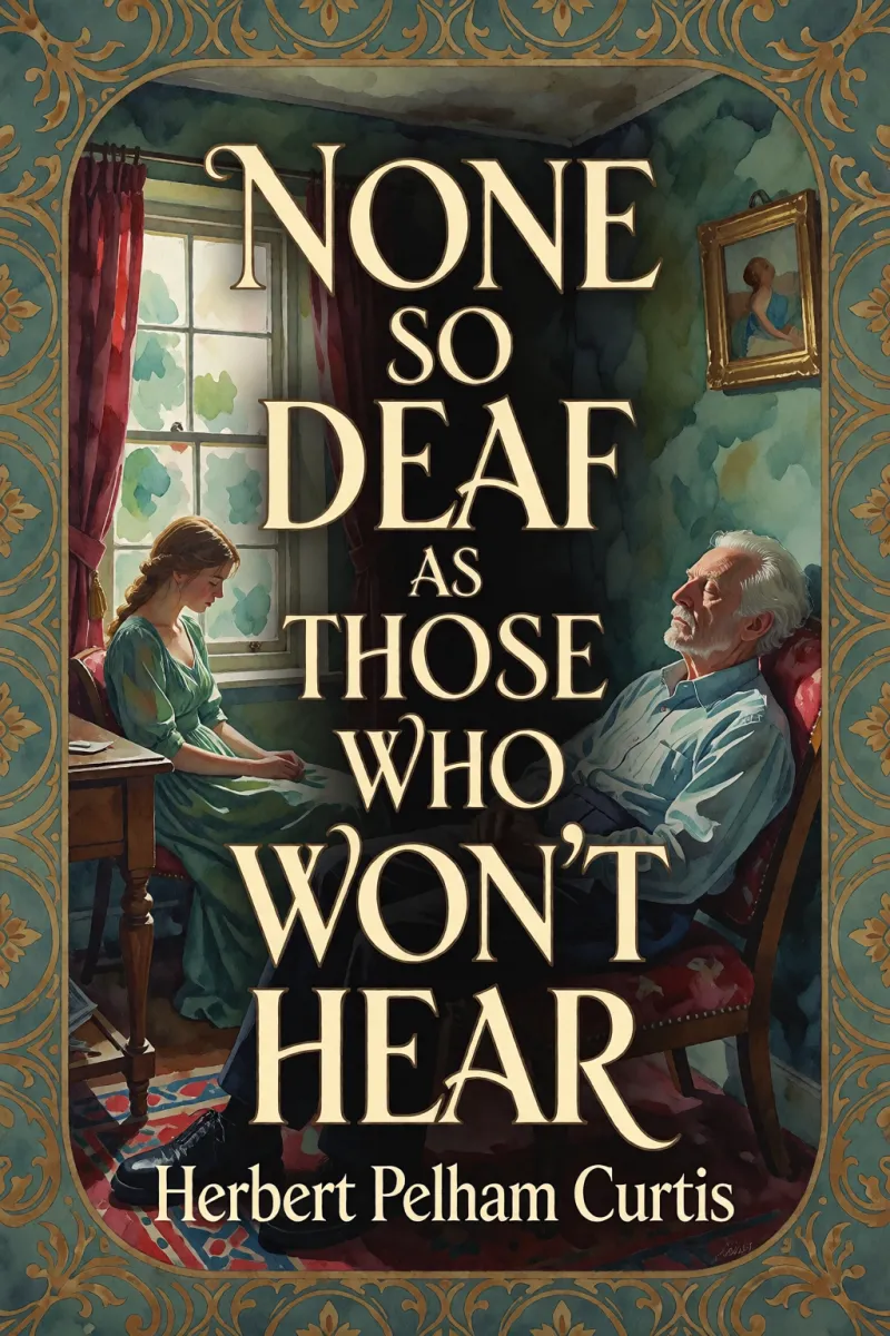 Cover of None so deaf as those who won't hear by Herbert Pelham Curtis