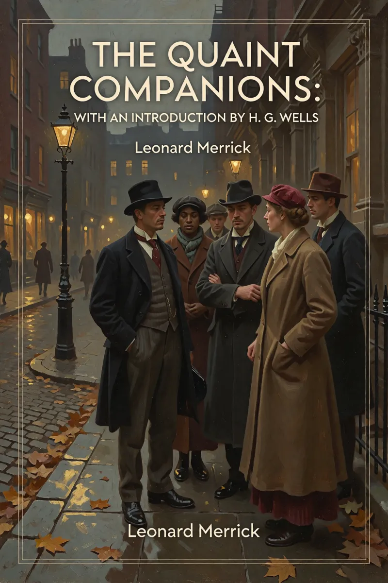 Cover of The Quaint Companions: With an Introduction by H. G. Wells by Leonard Merrick