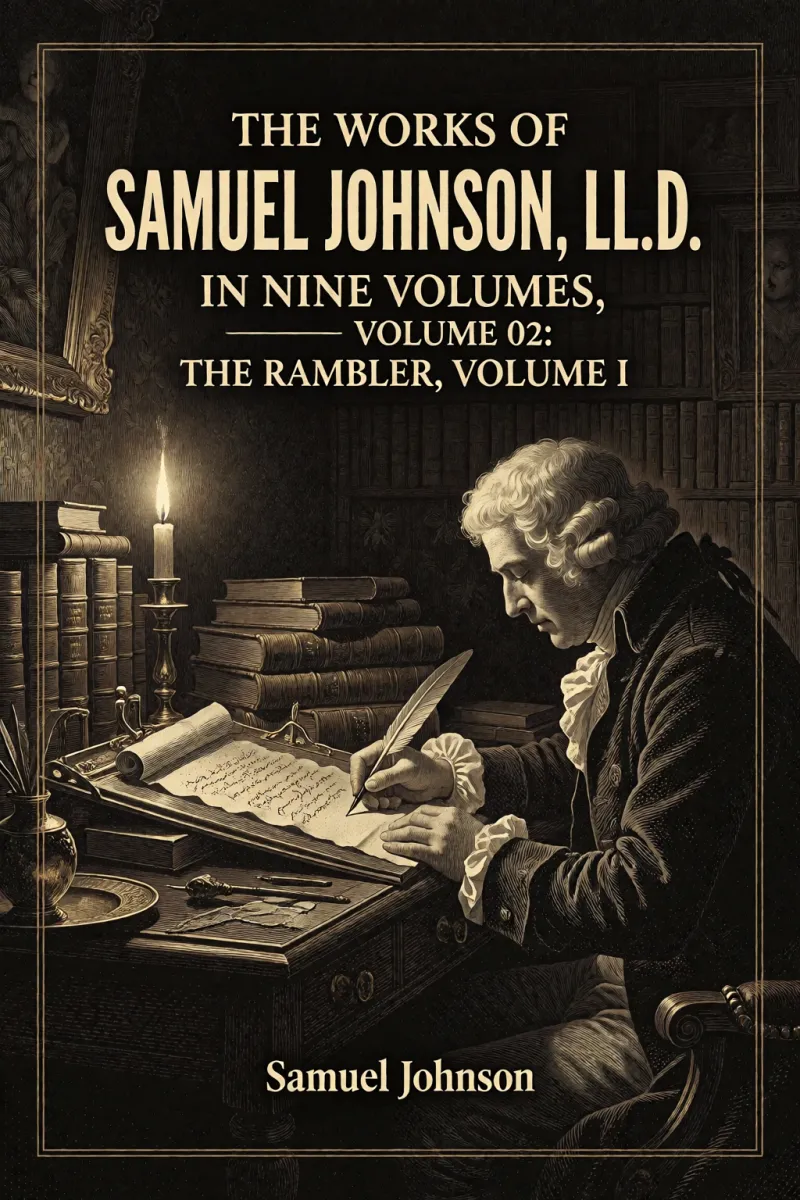 Cover of The Works of Samuel Johnson, LL.D. in Nine Volumes, Volume 02: The Rambler, Volume I by Samuel Johnson
