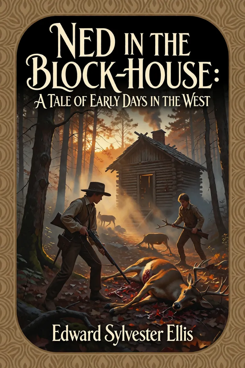 Cover of Ned in the Block-House: A Tale of Early Days in the West by Edward Sylvester Ellis