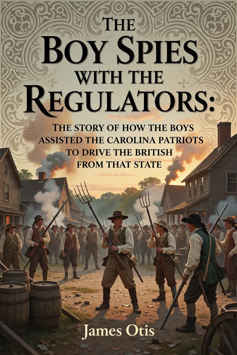 Cover of The Boy Spies with the Regulators: The Story of How the Boys Assisted the Carolina Patriots to Drive the British from That State by James Otis